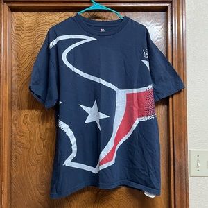 Houston Texans Majestic Big graphic t shirt size XL Mens